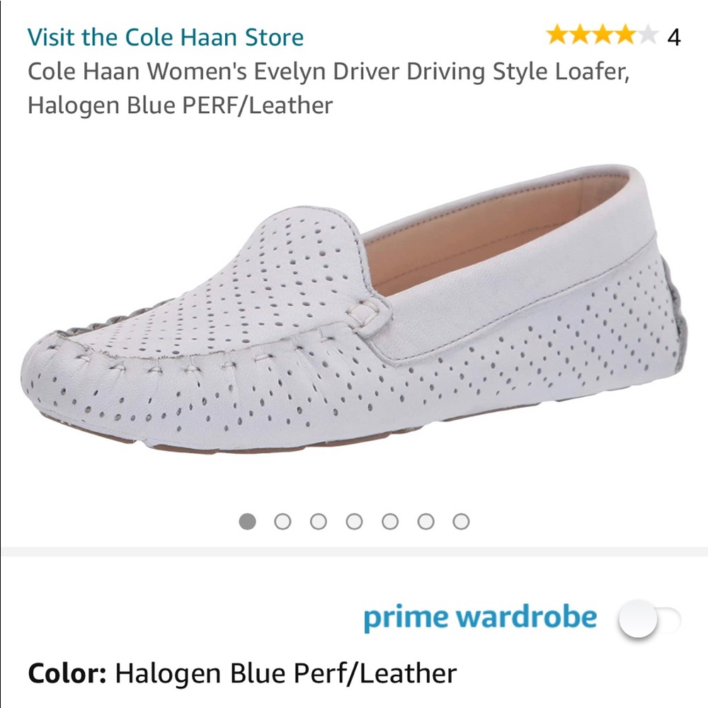 Cole Haan Women's Blue Evelyn Loafer - Size 11